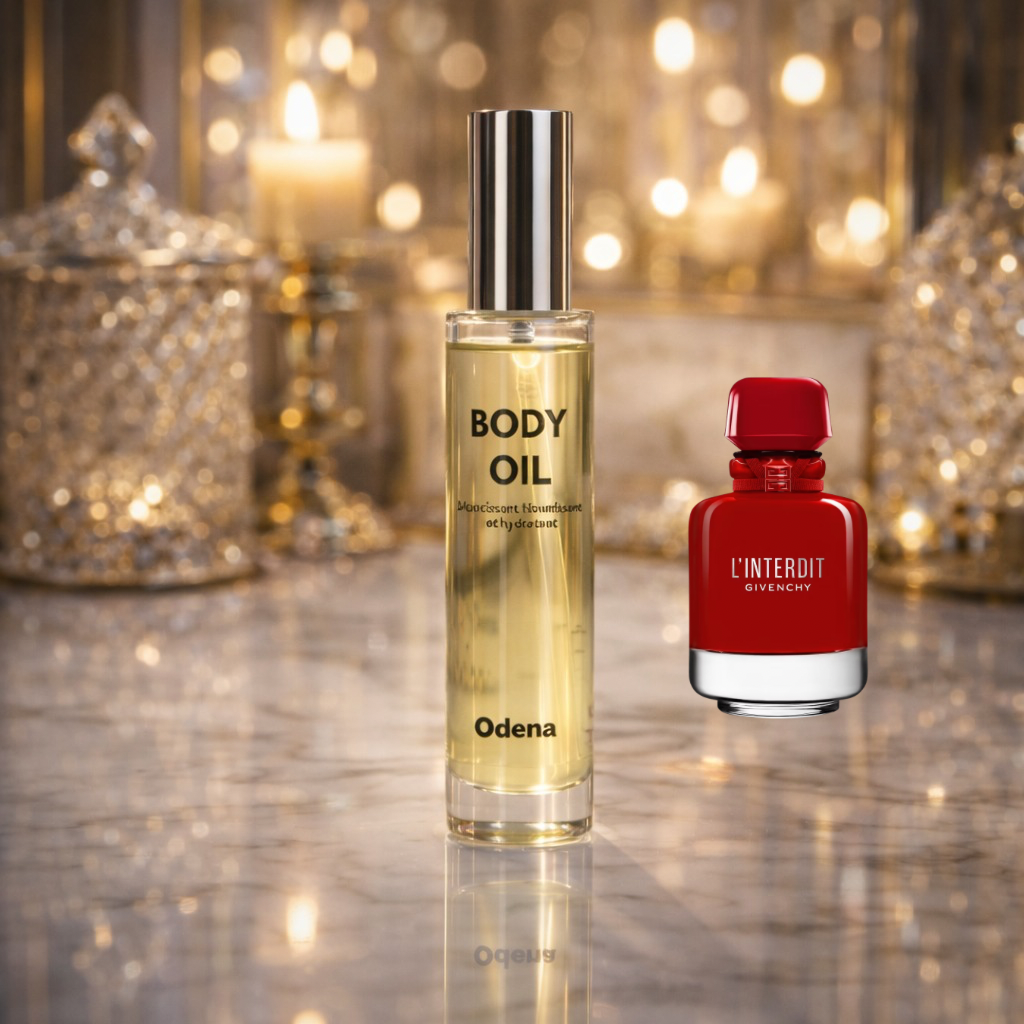body oil l'interdit rouge